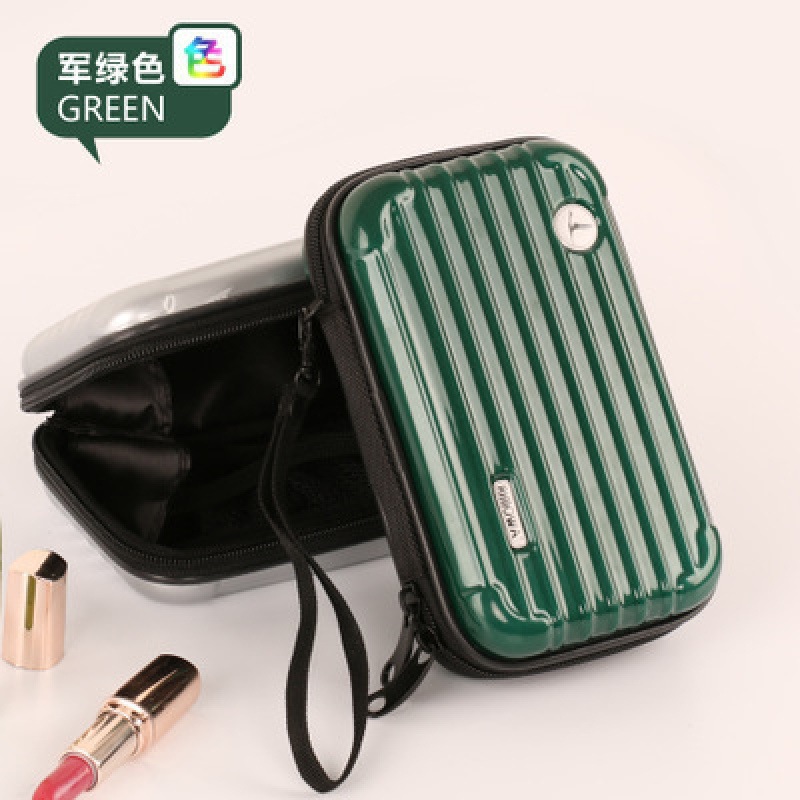 随身印刷PC洗单肩包平面迷你pc化妆包多色图案定晚宴包印花logo