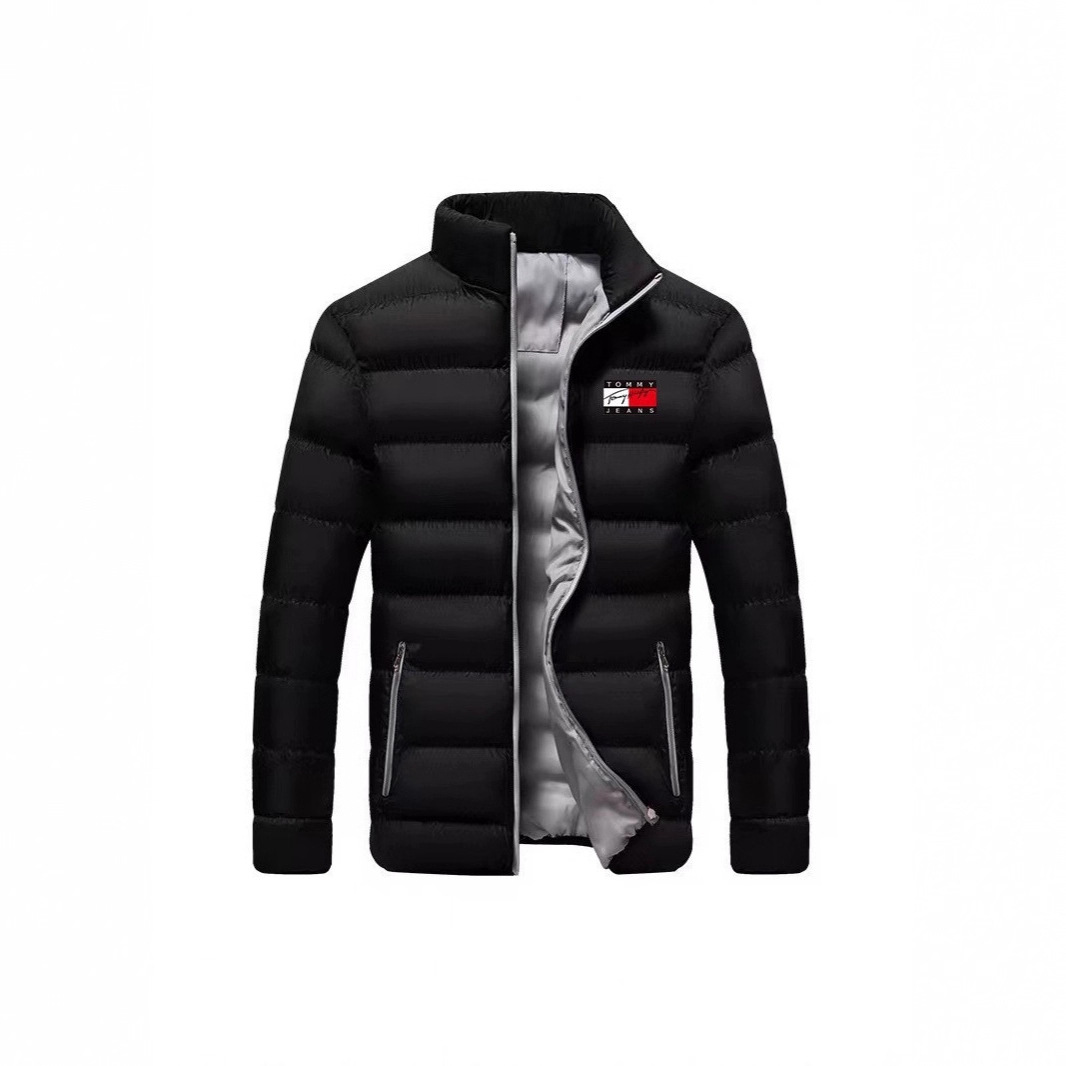 2023冬季棉衣男外套韩版修身中长款潮流休闲加厚羽绒棉服保暖大衣